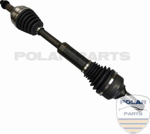 PolarParts 10004368 - Приводной вал autospares.lv