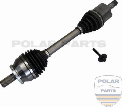 PolarParts 10004714 - Приводной вал autospares.lv