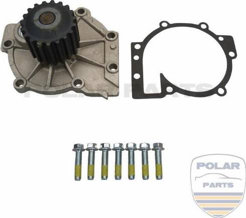 PolarParts 10004731 - Водяной насос autospares.lv