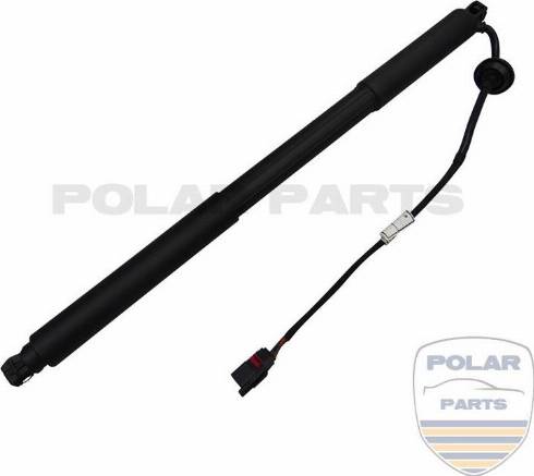 PolarParts 10005494 - Электромотор, задняя дверь autospares.lv