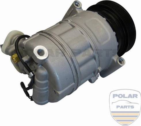 PolarParts 10005522 - Компрессор кондиционера autospares.lv