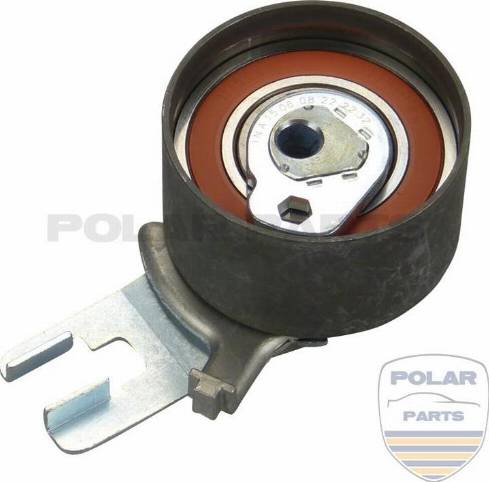 PolarParts 10000099 - Натяжной ролик, зубчатый ремень ГРМ autospares.lv