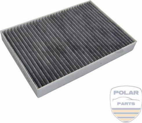 PolarParts 10000053 - Фильтр воздуха в салоне autospares.lv