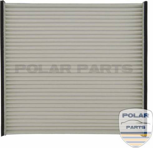 PolarParts 10000007 - Фильтр воздуха в салоне autospares.lv