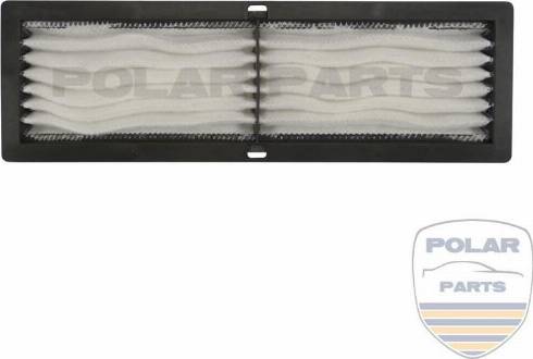 PolarParts 10000023 - Фильтр воздуха в салоне autospares.lv