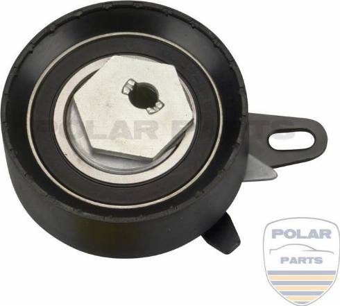 PolarParts 10000160 - Натяжной ролик, зубчатый ремень ГРМ autospares.lv