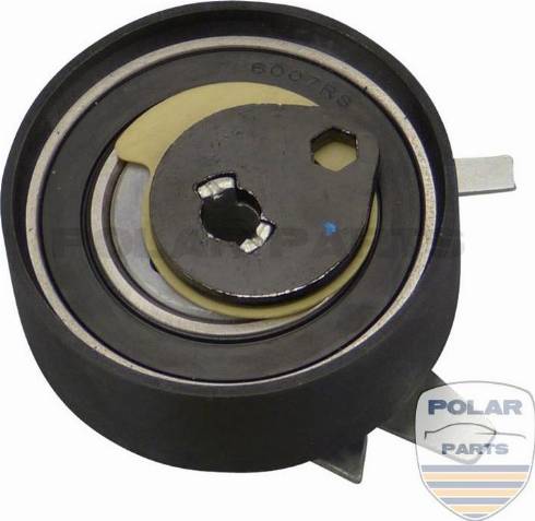 PolarParts 10000168 - Натяжной ролик, зубчатый ремень ГРМ autospares.lv