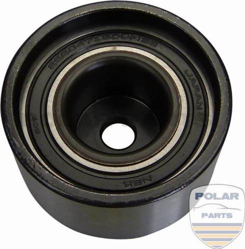 PolarParts 10000110 - Натяжной ролик, зубчатый ремень ГРМ autospares.lv