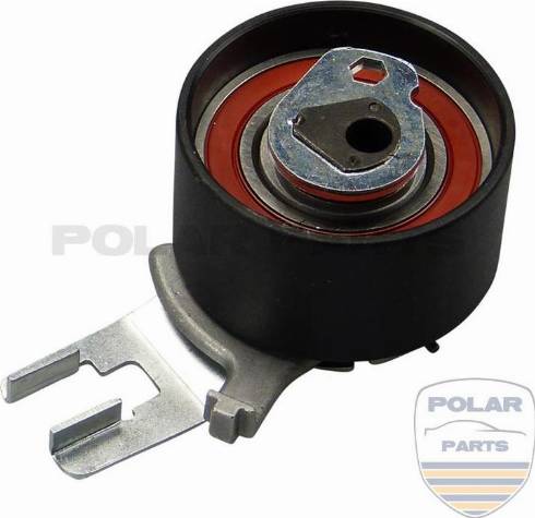 PolarParts 10000113 - Натяжной ролик, зубчатый ремень ГРМ autospares.lv