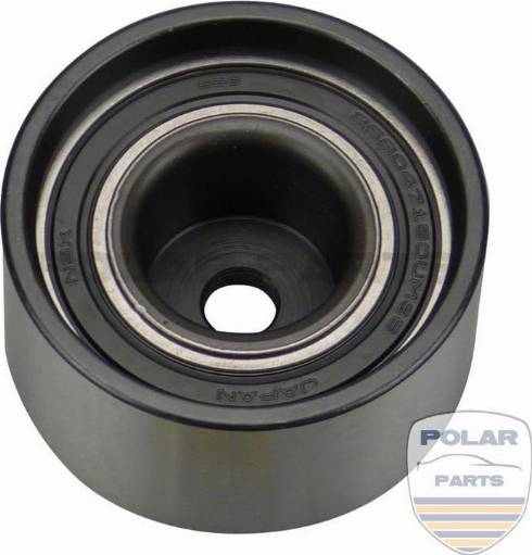 PolarParts 10000130 - Натяжной ролик, зубчатый ремень ГРМ autospares.lv