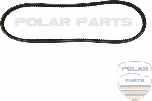 PolarParts 10001145 - Клиновой ремень, поперечные рёбра autospares.lv