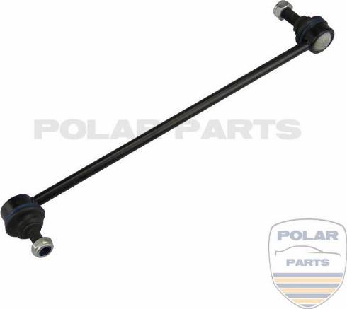 PolarParts 10000238 - Тяга / стойка, стабилизатор autospares.lv