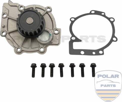 PolarParts 20000308 - Водяной насос + комплект зубчатого ремня ГРМ autospares.lv