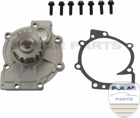 PolarParts 20000314 - Водяной насос + комплект зубчатого ремня ГРМ autospares.lv