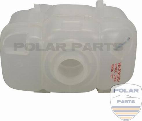 PolarParts 10000731 - Компенсационный бак, охлаждающая жидкость autospares.lv