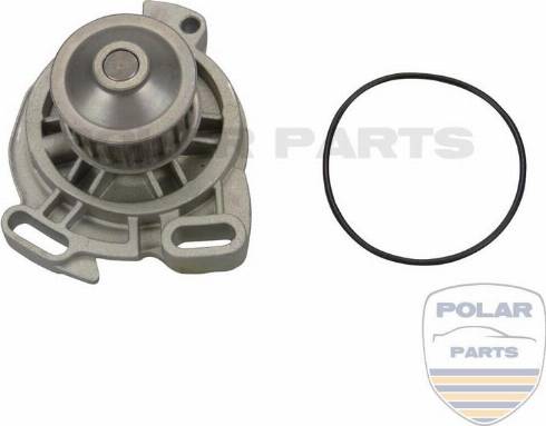 PolarParts 10000729 - Водяной насос autospares.lv