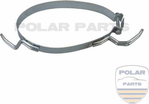 PolarParts 10000722 - Кронштейн, втулка, система выпуска ОГ autospares.lv