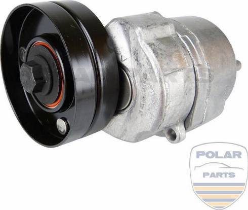 PolarParts 10001968 - Натяжитель, поликлиновый ремень autospares.lv