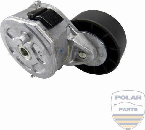 PolarParts 10001989 - Натяжитель, поликлиновый ремень autospares.lv