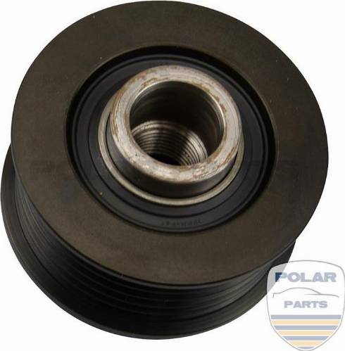 PolarParts 10001546 - Шкив генератора, муфта autospares.lv