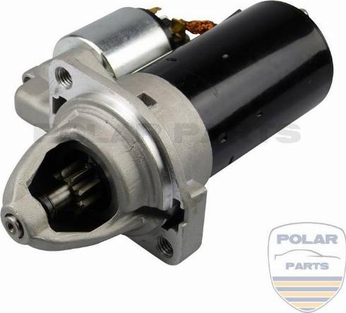 PolarParts 10001537 - Стартер autospares.lv