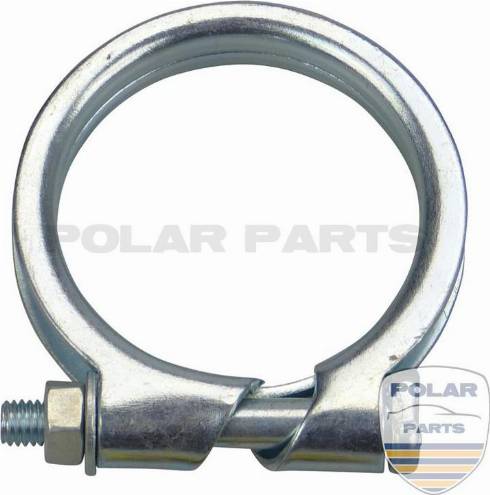 PolarParts 10001129 - Соединительные элементы, система выпуска autospares.lv