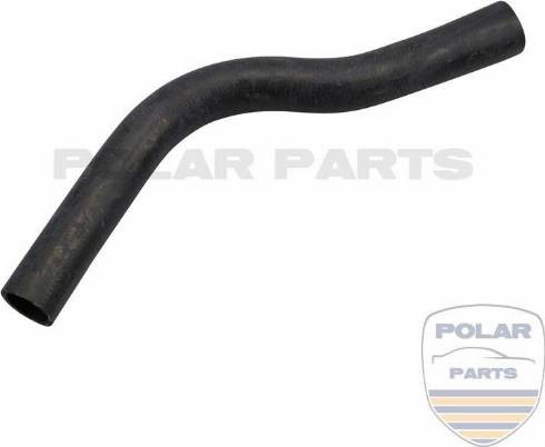 PolarParts 10001357 - Шланг радиатора autospares.lv