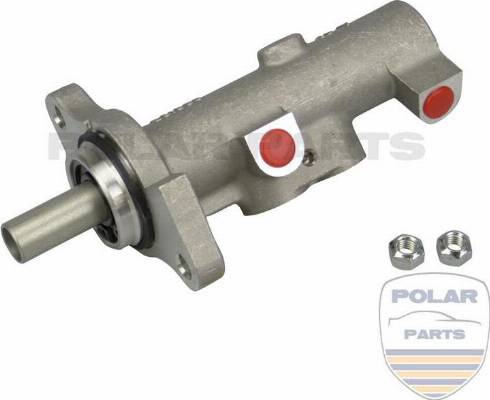 PolarParts 10001383 - Главный тормозной цилиндр autospares.lv