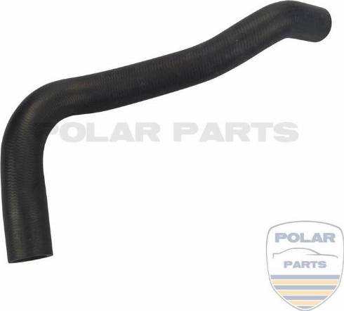 PolarParts 10001220 - Шланг радиатора autospares.lv