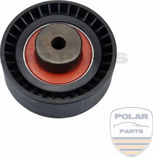 PolarParts 10001721 - Направляющий ролик, зубчатый ремень ГРМ autospares.lv