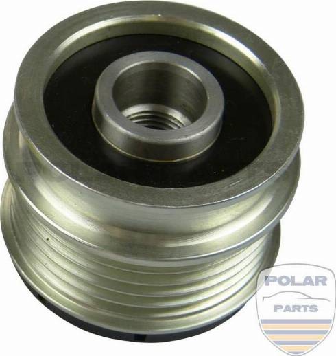 PolarParts 10003463 - Шкив генератора, муфта autospares.lv