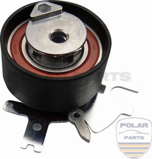 PolarParts 10003559 - Натяжной ролик, зубчатый ремень ГРМ autospares.lv