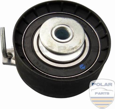 PolarParts 20001025 - Натяжной ролик, зубчатый ремень ГРМ autospares.lv