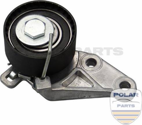 PolarParts 10003566 - Натяжной ролик, зубчатый ремень ГРМ autospares.lv