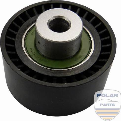 PolarParts 10003560 - Направляющий ролик, зубчатый ремень ГРМ autospares.lv