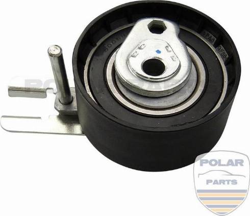 PolarParts 10003562 - Натяжной ролик, зубчатый ремень ГРМ autospares.lv