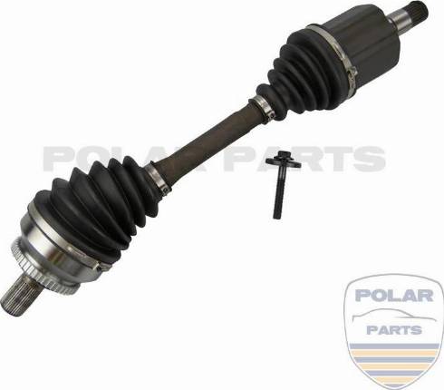 PolarParts 10003262 - Приводной вал autospares.lv