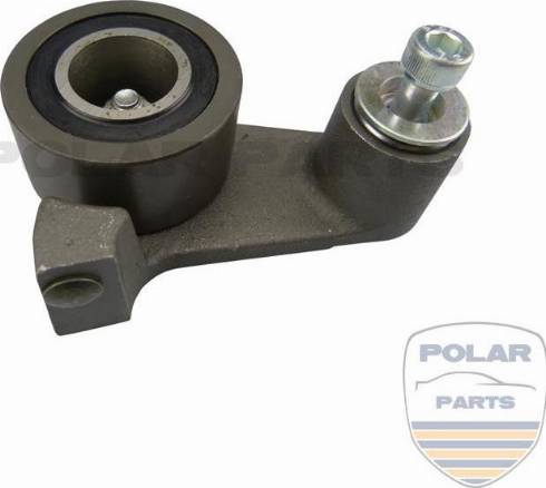 PolarParts 10002449 - Натяжной ролик, зубчатый ремень ГРМ autospares.lv