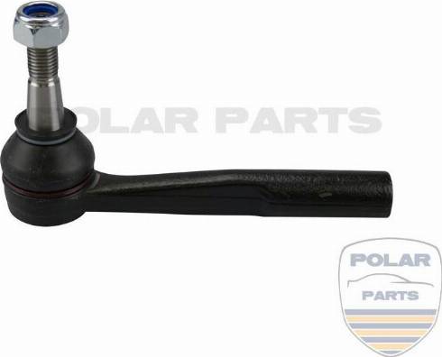 PolarParts 10002503 - Наконечник рулевой тяги, шарнир autospares.lv