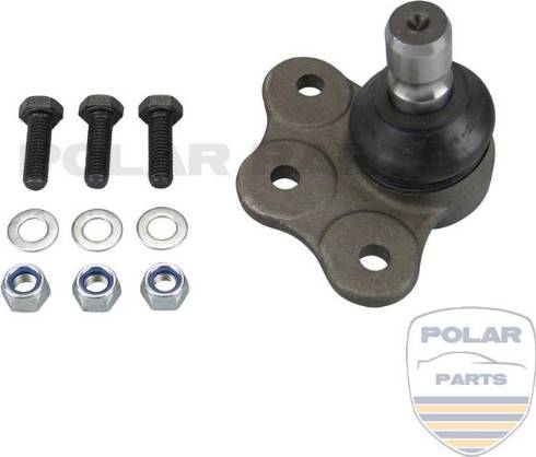 PolarParts 10002511 - Шаровая опора, несущий / направляющий шарнир autospares.lv