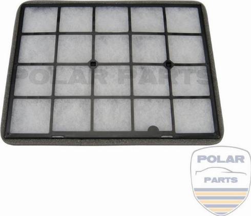 PolarParts 10002667 - Фильтр воздуха в салоне autospares.lv