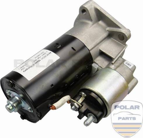 PolarParts 10002009 - Стартер autospares.lv