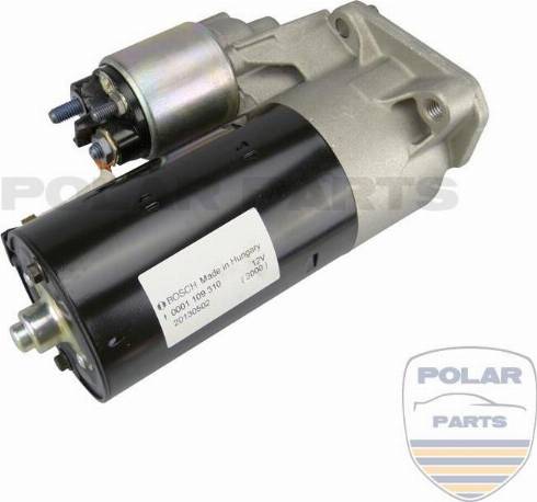 PolarParts 10002007 - Стартер autospares.lv