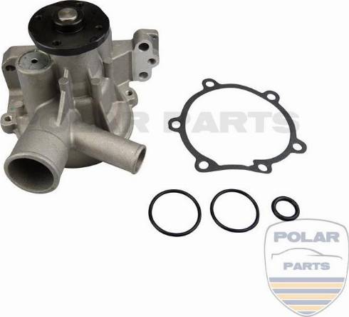 PolarParts 10002791 - Водяной насос autospares.lv