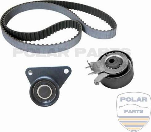 PolarParts 20000115 - Комплект зубчатого ремня ГРМ autospares.lv