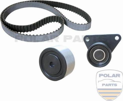 PolarParts 20000013 - Комплект зубчатого ремня ГРМ autospares.lv