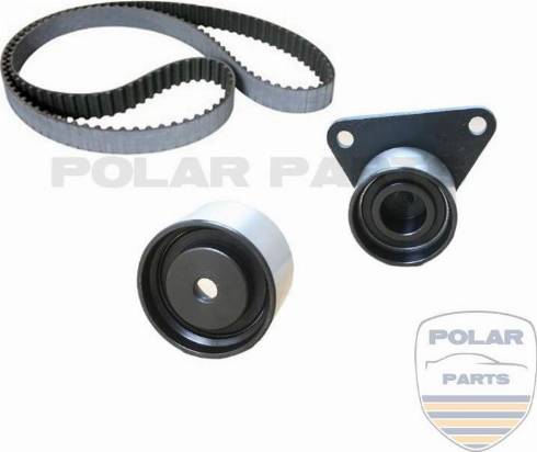 PolarParts 20000034 - Комплект зубчатого ремня ГРМ autospares.lv