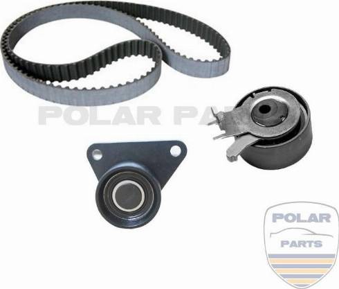 PolarParts 20000031 - Комплект зубчатого ремня ГРМ autospares.lv