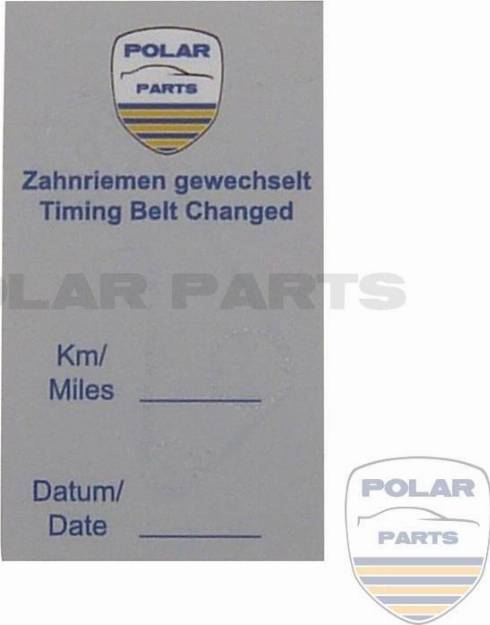 PolarParts 20000737 - Водяной насос + комплект зубчатого ремня ГРМ autospares.lv