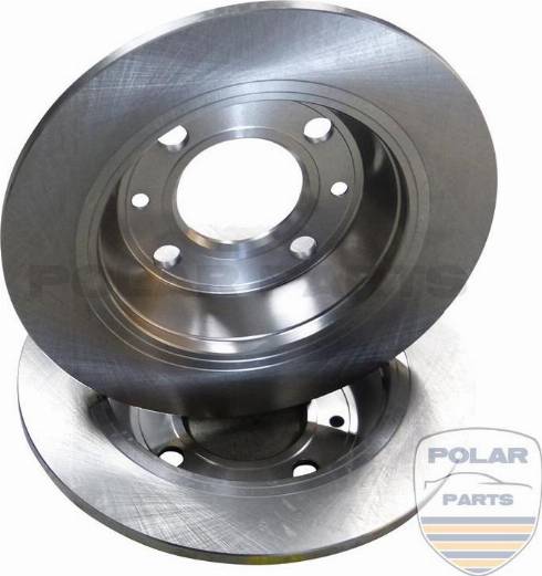 PolarParts 20000212 - Тормозной диск autospares.lv